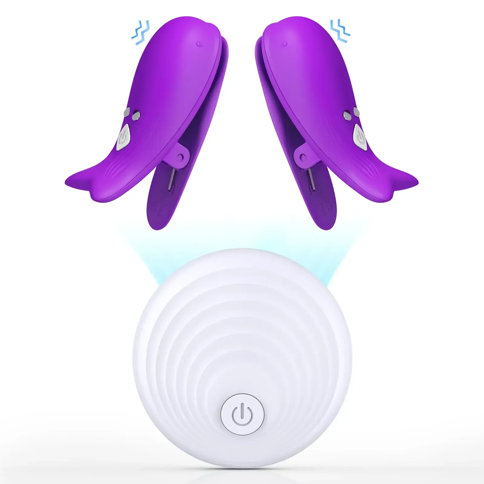 pinces a teton silicone vibrant etanche