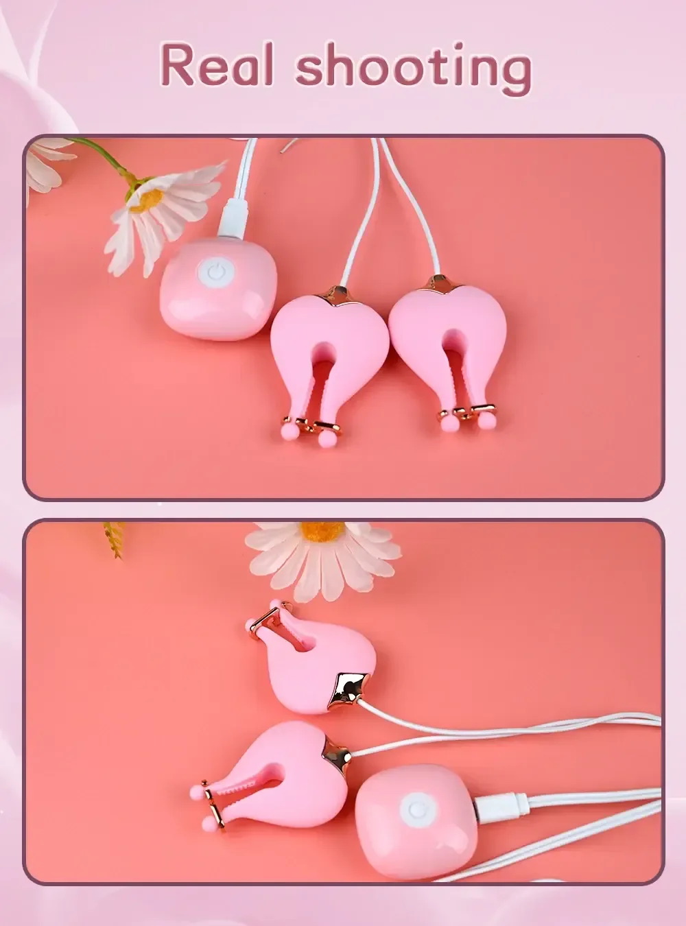 pinces a tetons vibrantes avec code qr