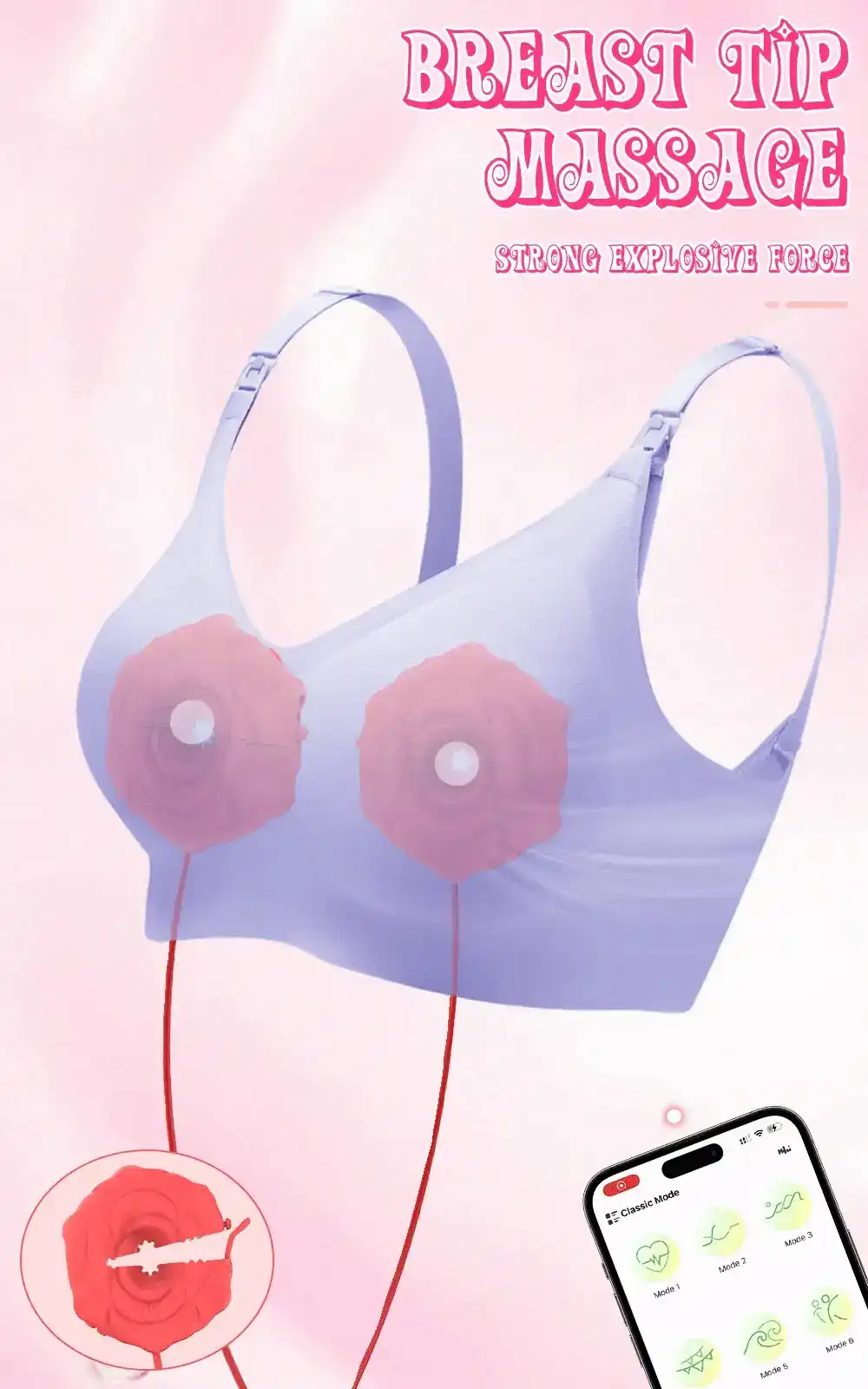 pinces a tetons vibrantes vibrations puissantes