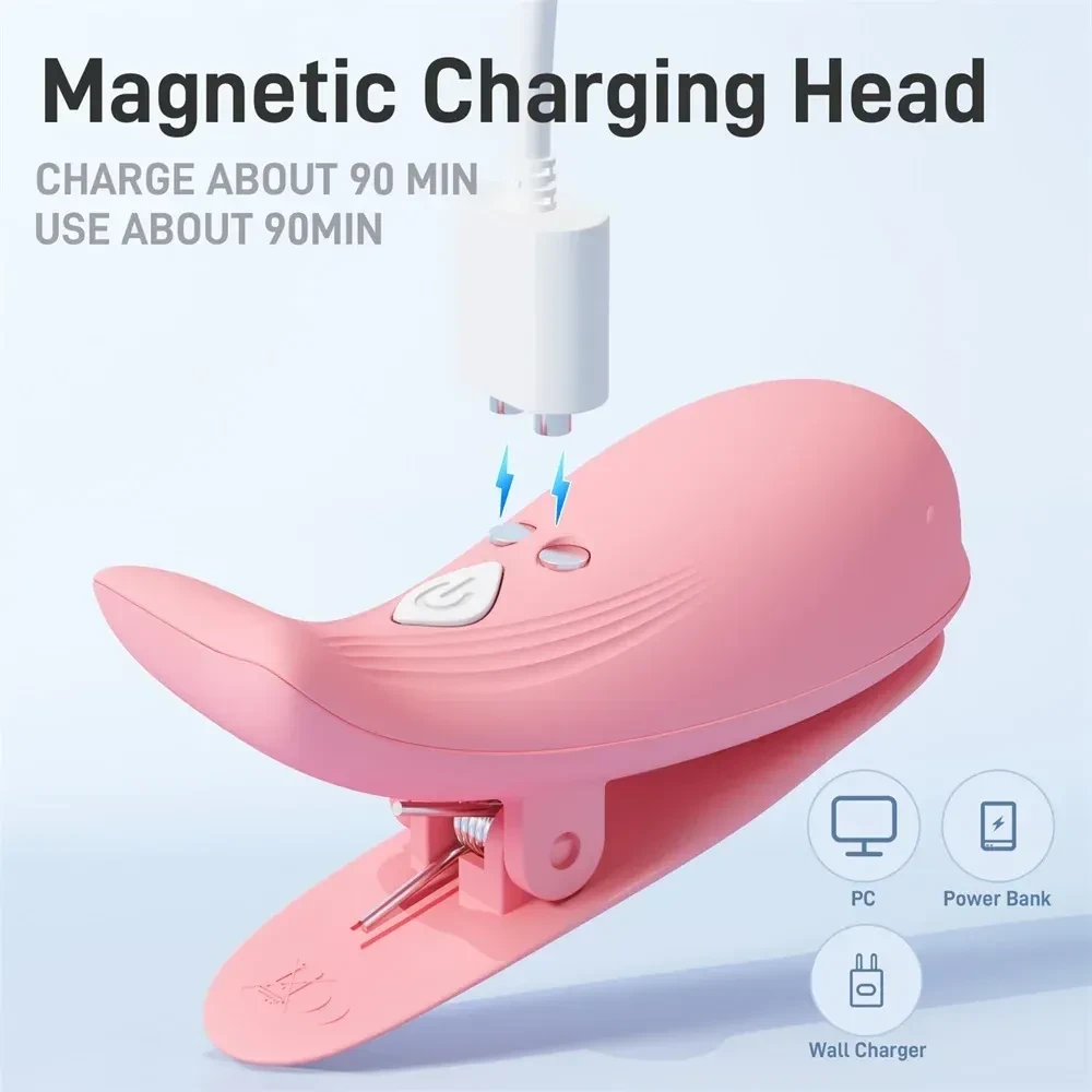 pinces teton bdsm silicone sans fil