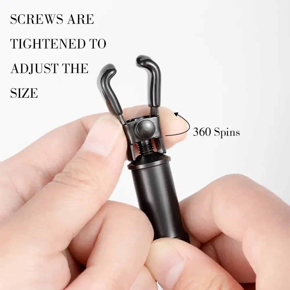 pinces teton metal elegant et chaine