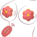 pinces vibrantes télécommande silicone médical