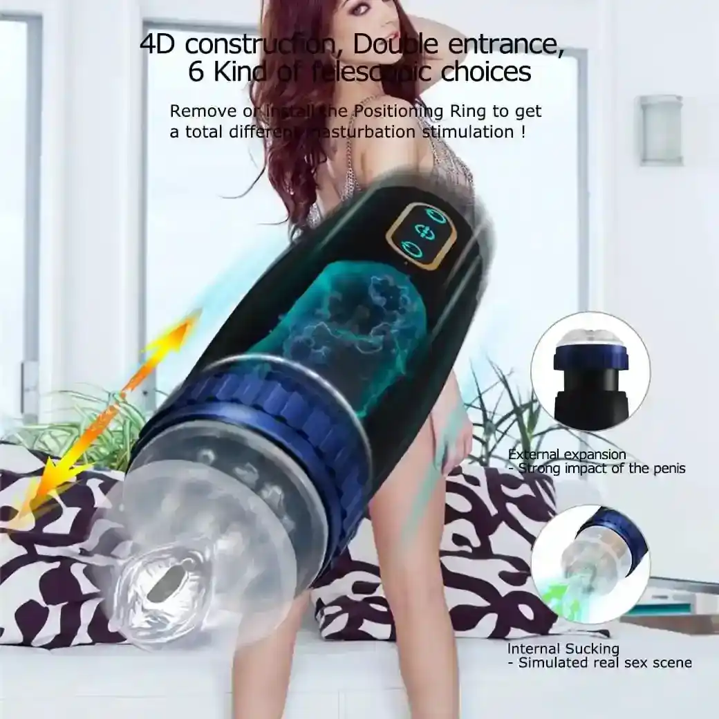 plaisir masculin automatique télescopique tpe