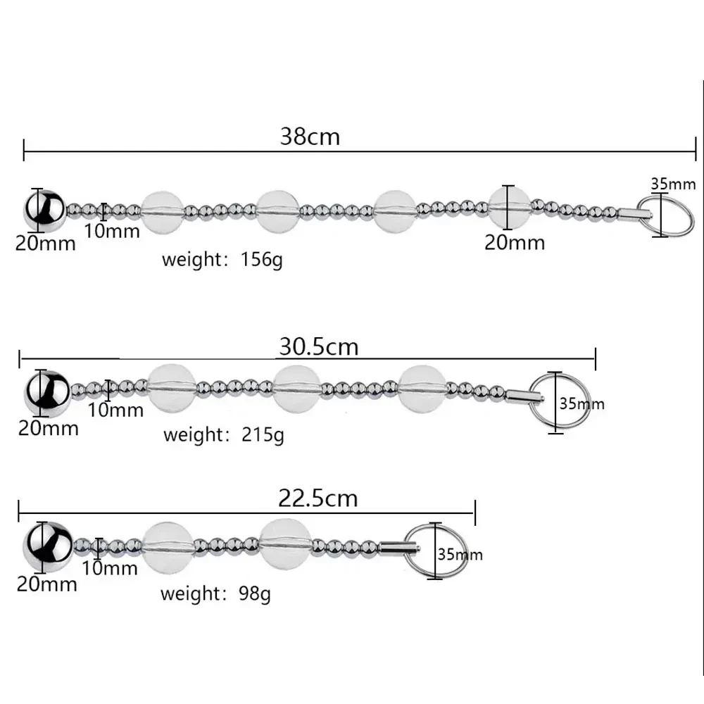 plug anal acier inoxydable lisse 1