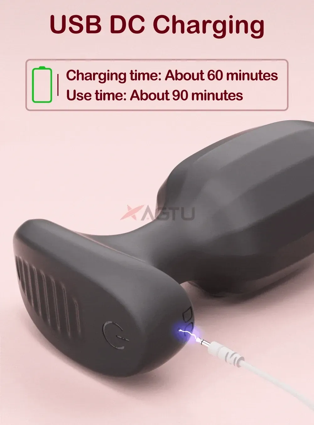 plug anal avec 10 modes vibration