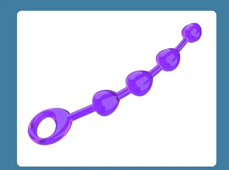 plug anal avec anneau de retrait