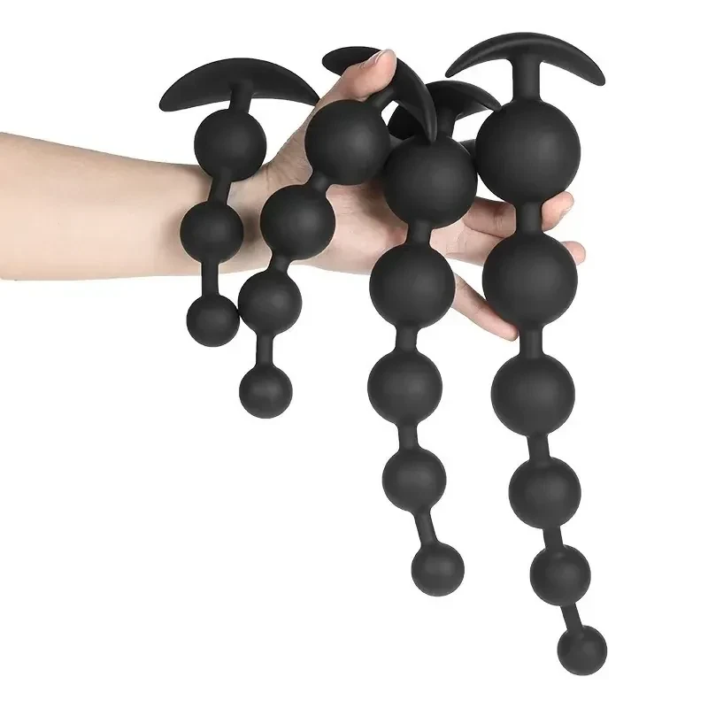 plug anal avec texture douce et incurvee
