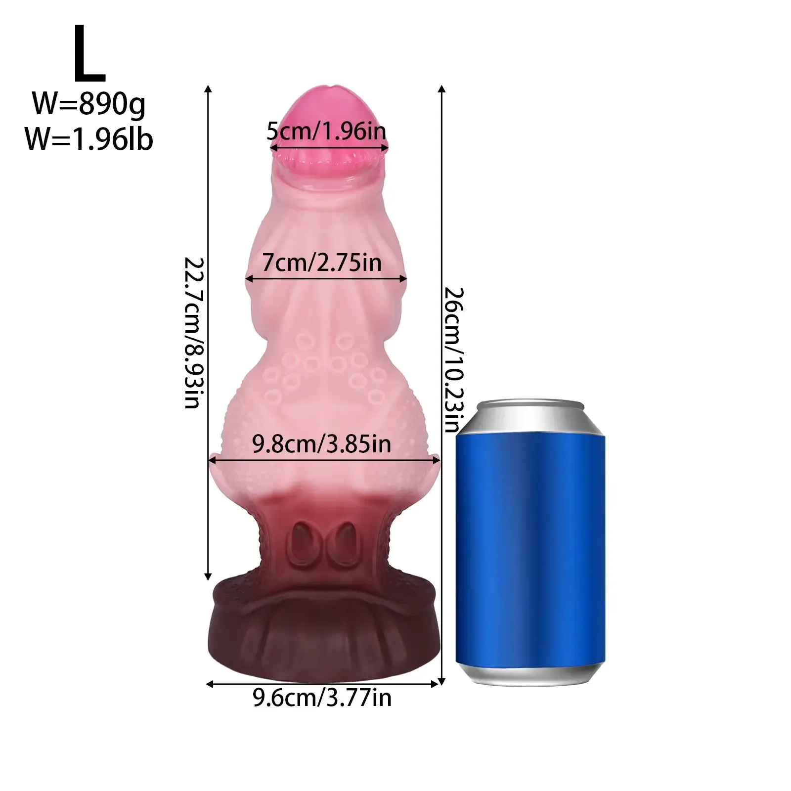 plug anal avec ventouse en silicone