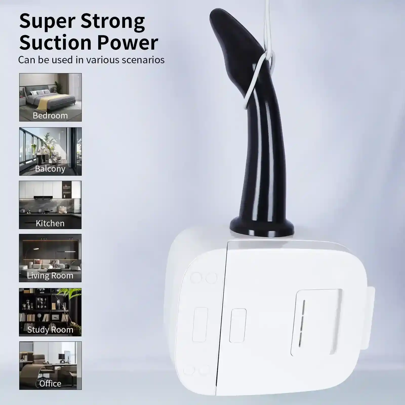 plug anal avec ventouse pvc