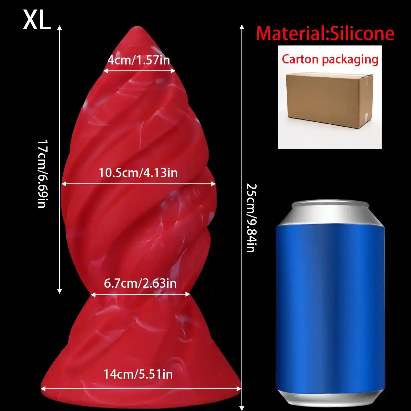 plug anal avec ventouse silicone 1