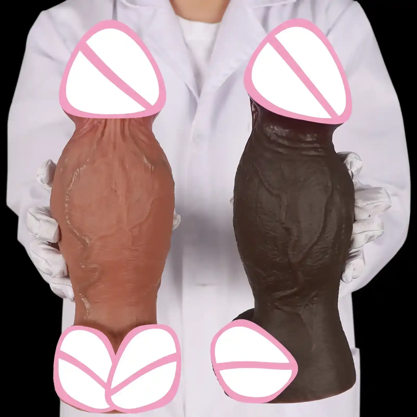 plug anal avec ventouse stable