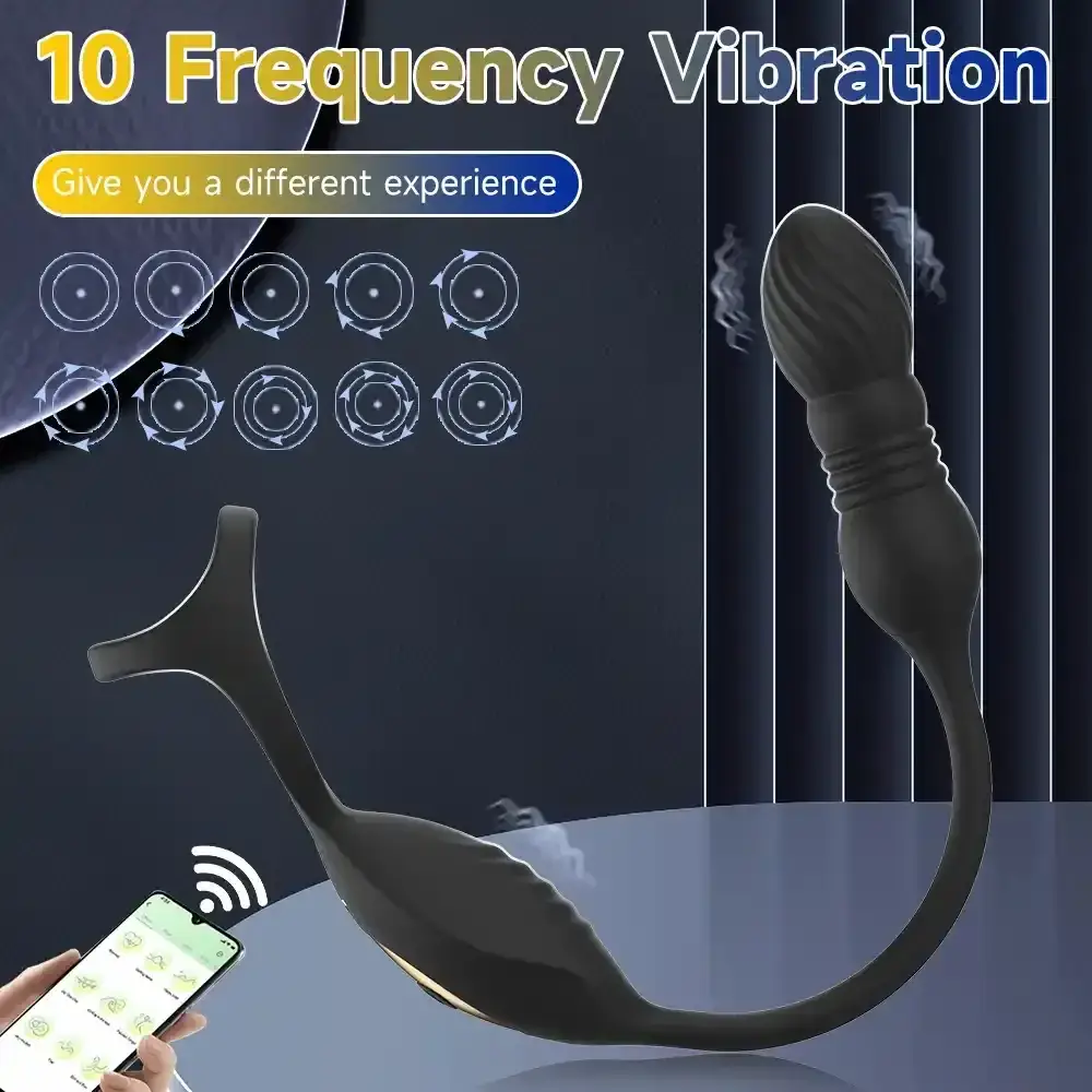 plug anal avec vibration et telecommande