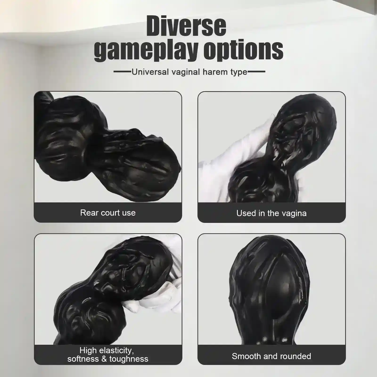 plug anal caoutchouc médical progressif