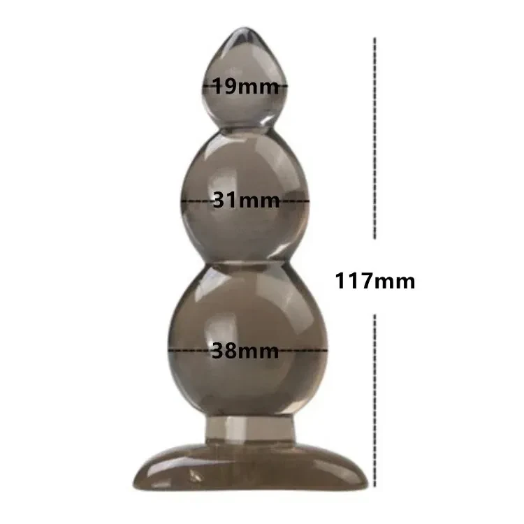 plug anal débutant en tpe lisse