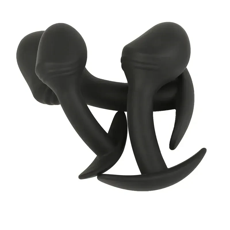 plug anal debutant silicone noir ergonomique