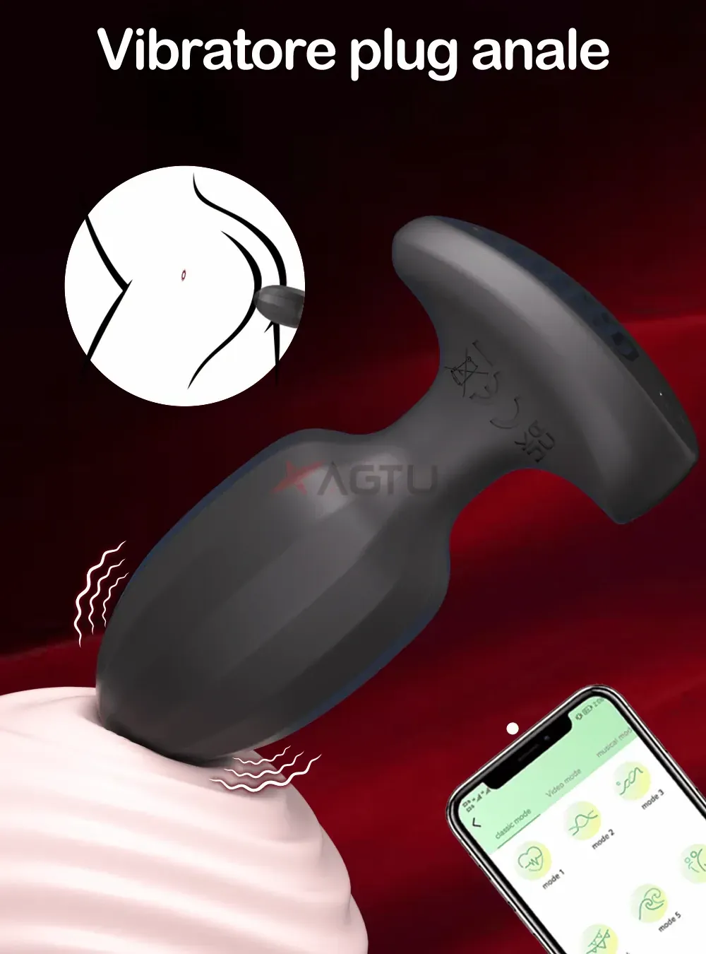 plug anal discret et silencieux