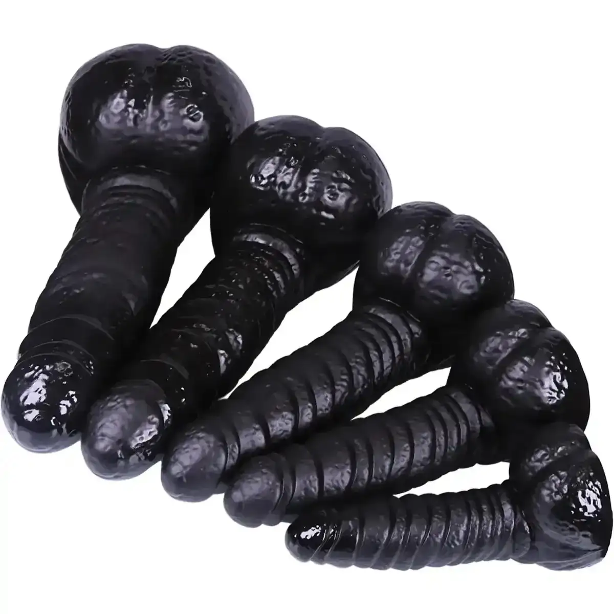 plug anal en plastique forme réaliste