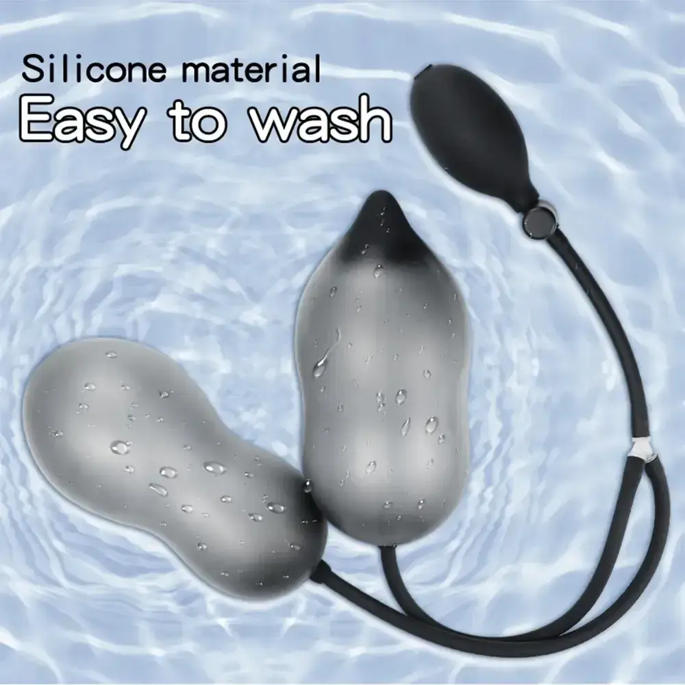 plug anal en silicone medical texture