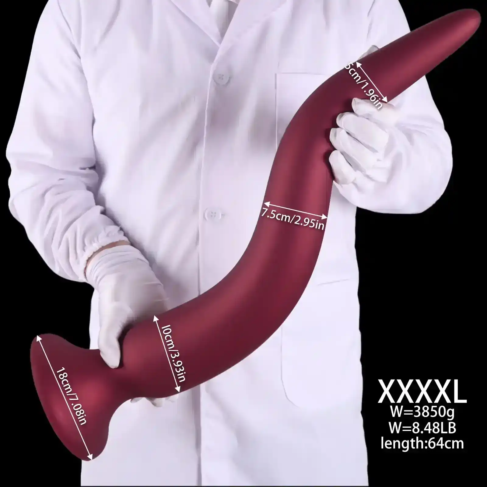 plug anal en verre expansion