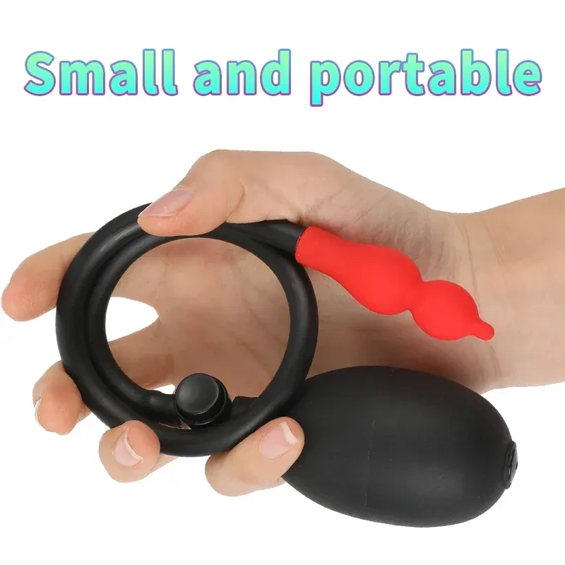 plug anal extensible en silicone souple