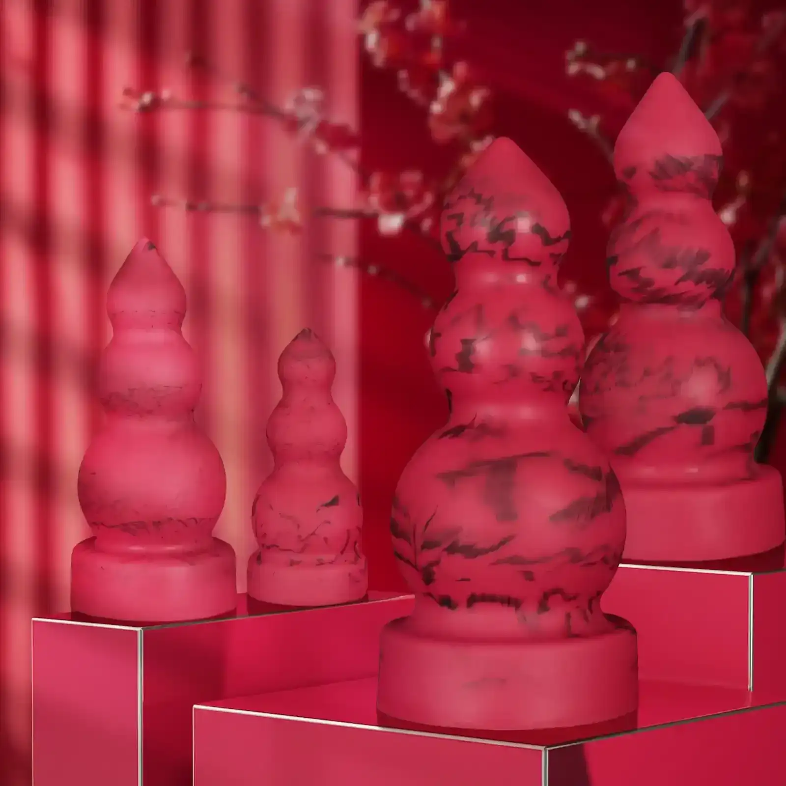 plug anal forme a noeud silicone