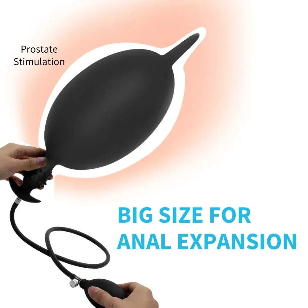 plug anal gonflable pour homme