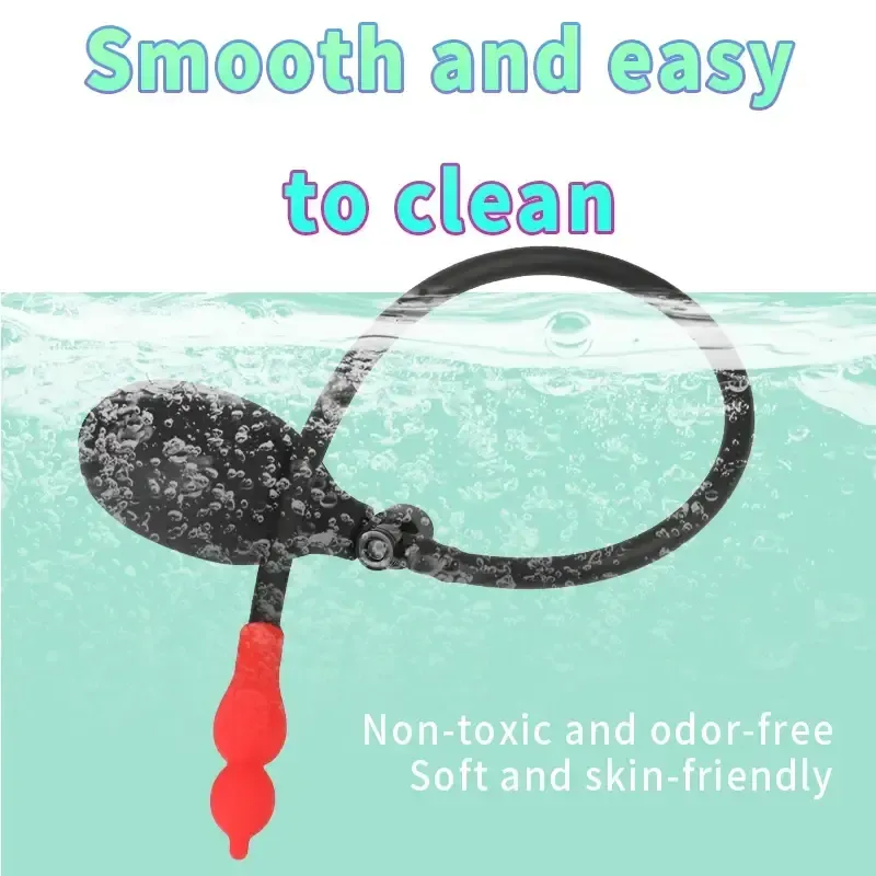 plug anal gonflable pour relaxation anale