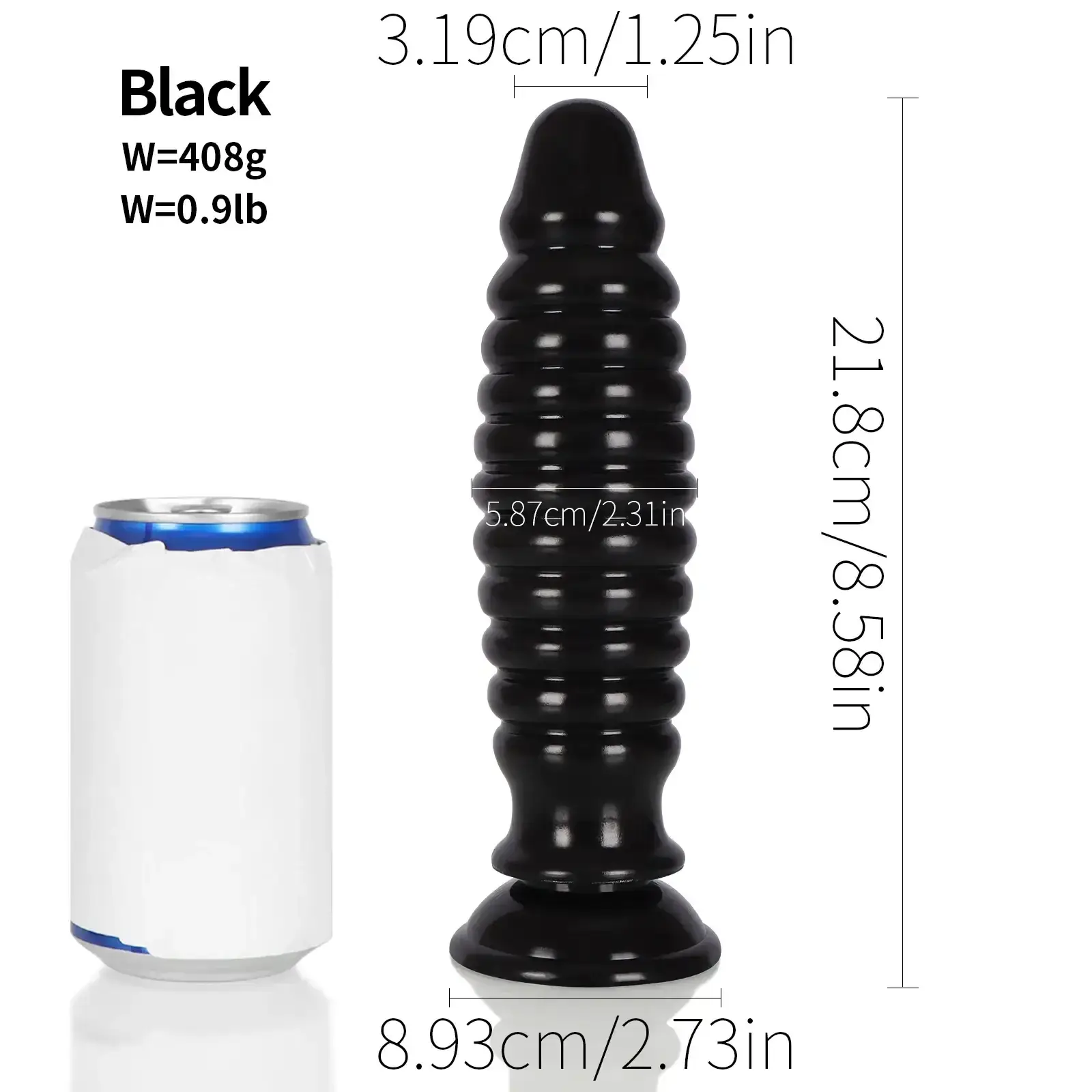 plug anal grand en silicone chair