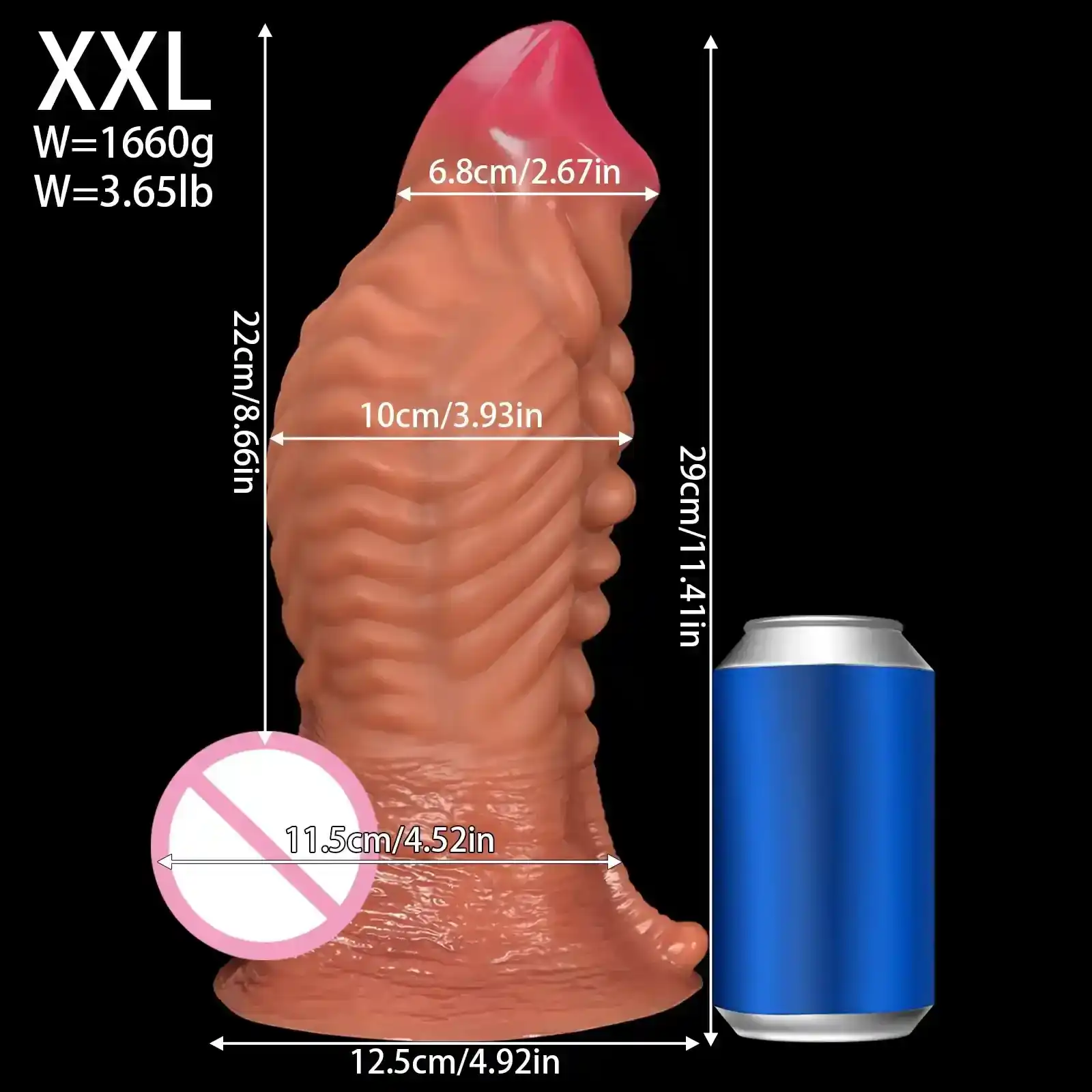 plug anal grande taille silicone 1