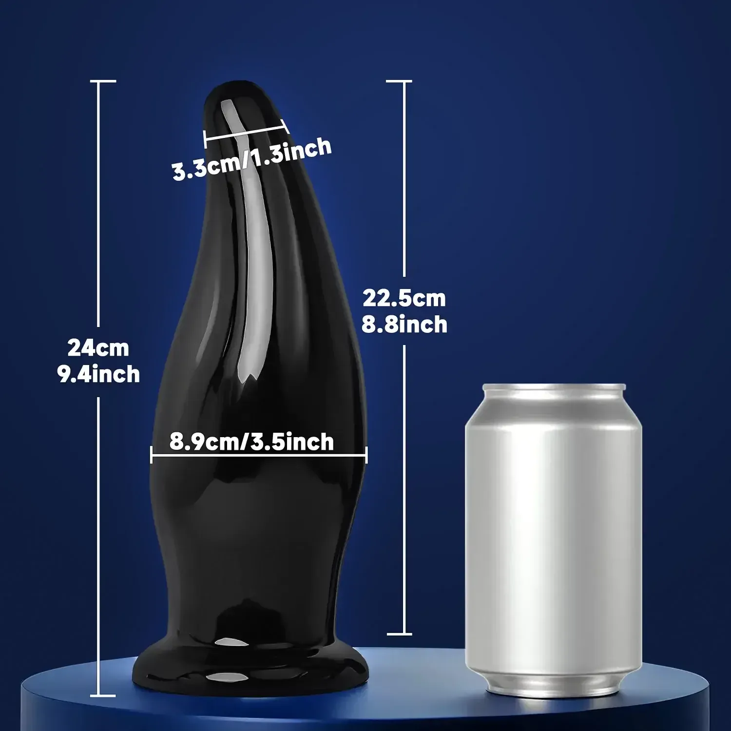 plug anal incurve pour homme
