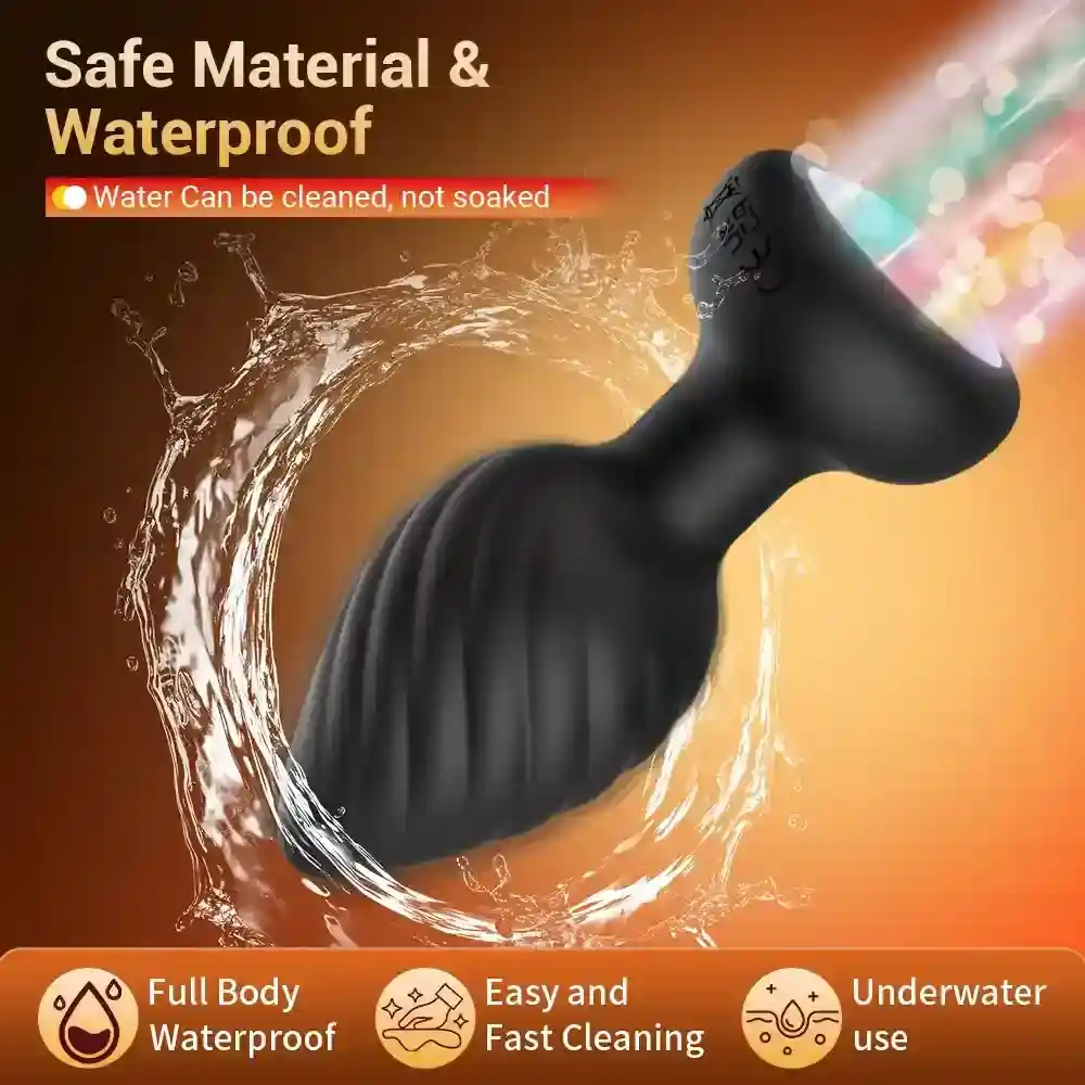 plug anal medical texture avec telecommande