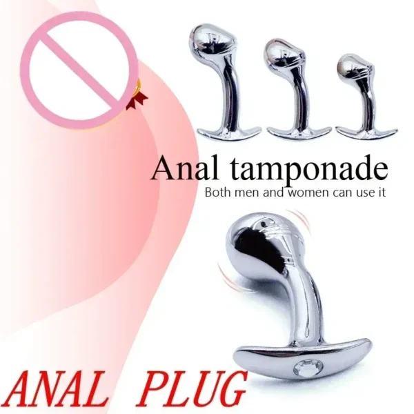 plug anal métal ancre sensuel
