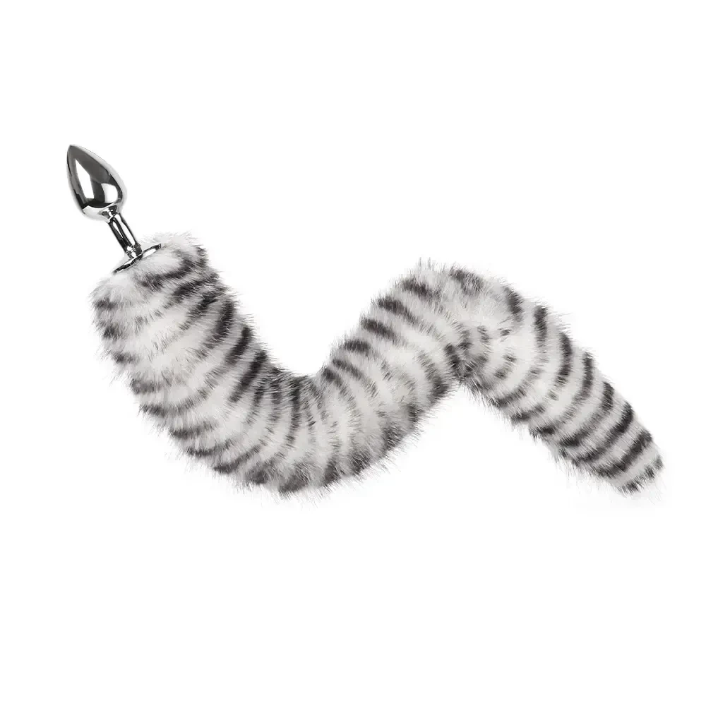 plug anal metal queue en peluche