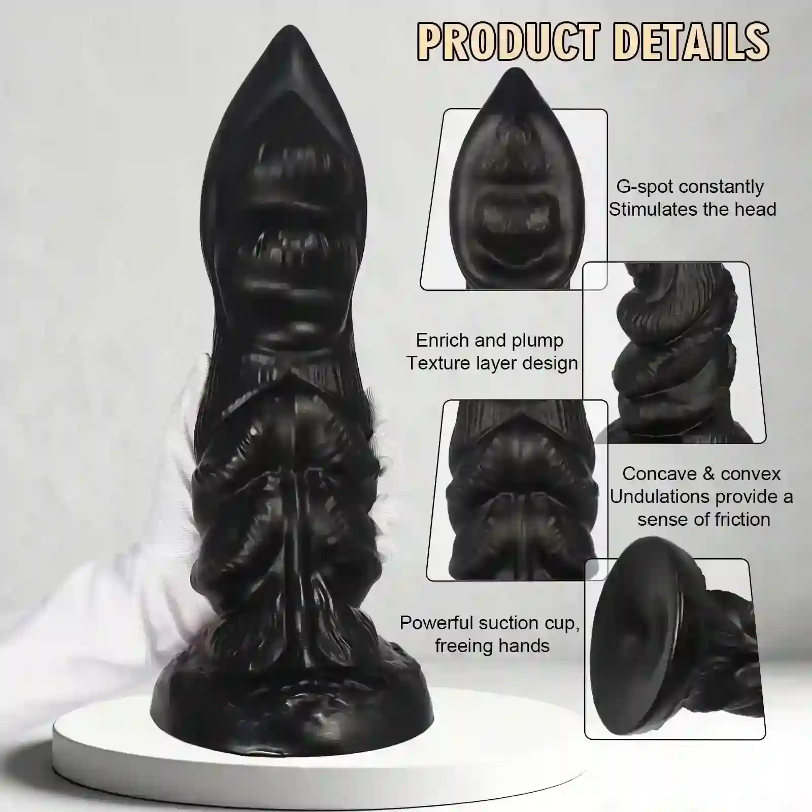 plug anal monster en pvc