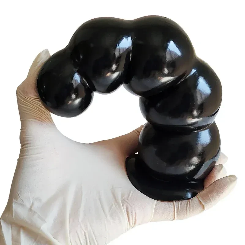 plug anal perles taille croissante silicone