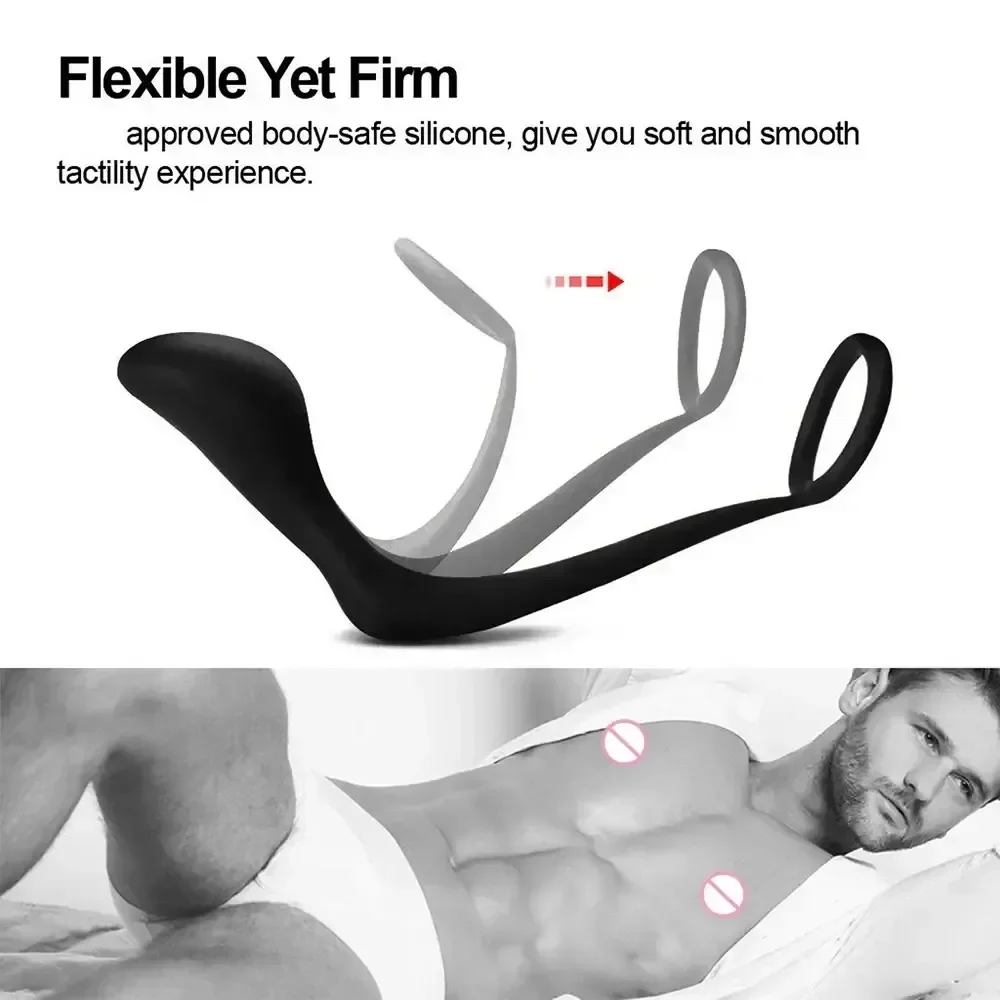 plug anal prostate forme ergonomique