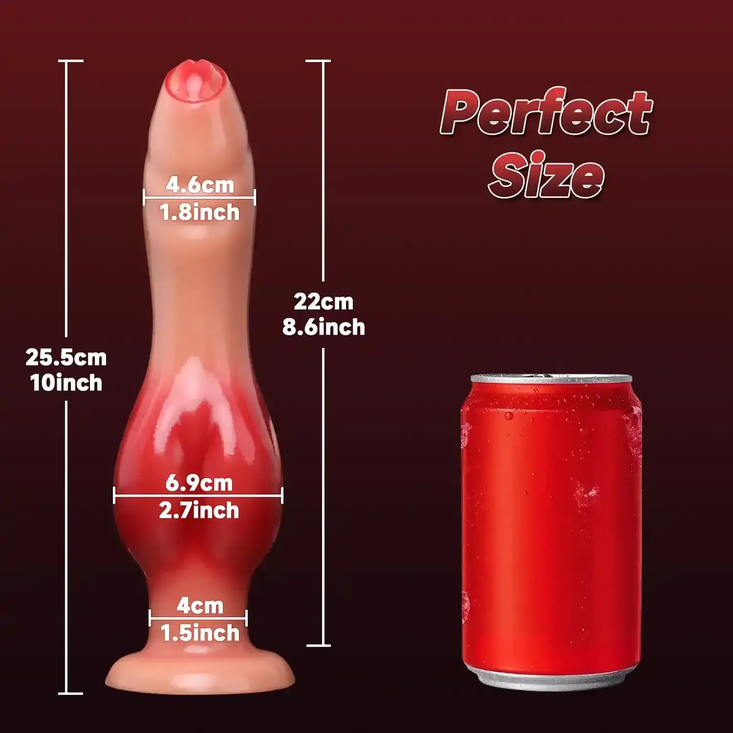 plug anal pvc avec ventouse 1