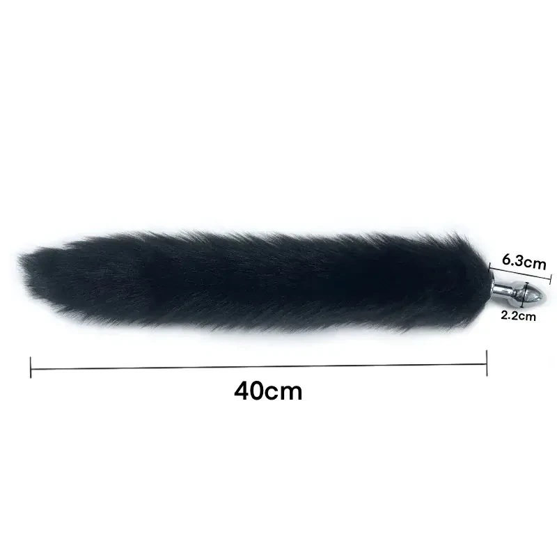 plug anal queue de renard pour femme
