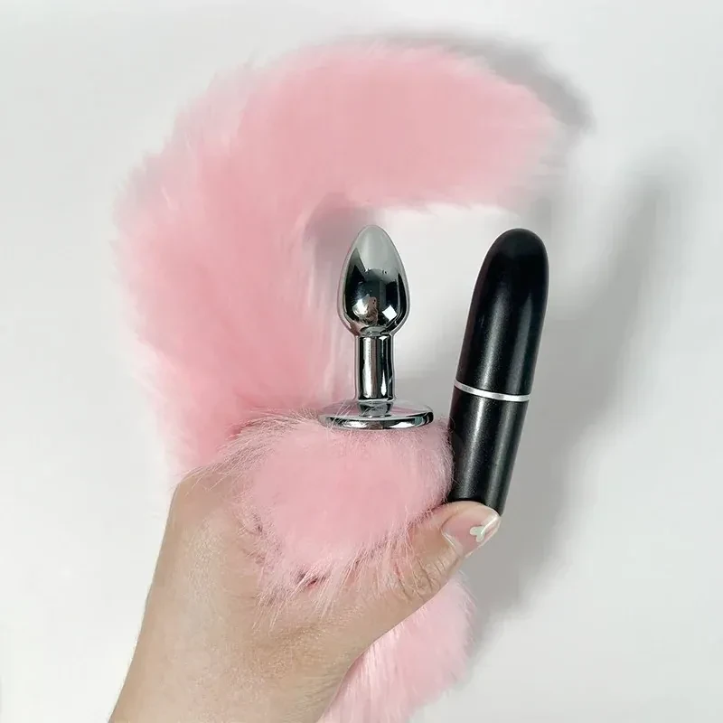 plug anal queue de renard taille plus