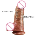 plug anal réaliste grande taille silicone