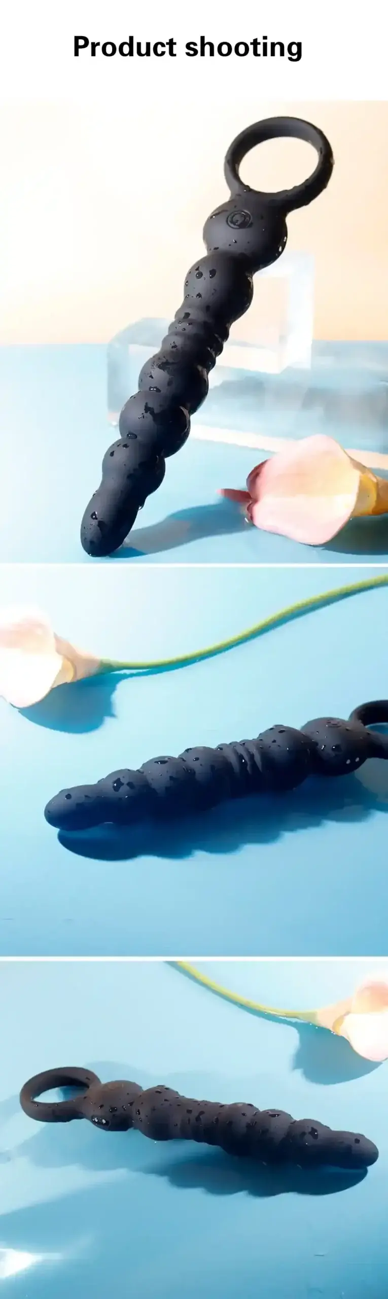 plug anal retractable pour homme silicone