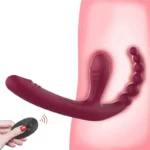 plug anal silicone avec stimulation télécommande