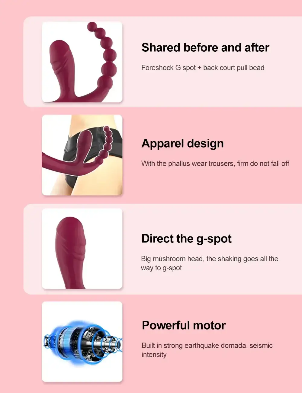 plug anal silicone chauffant telecommande