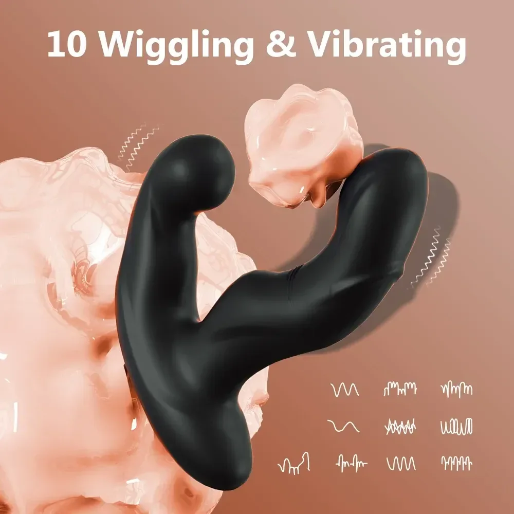 plug anal silicone chauffant vibrant