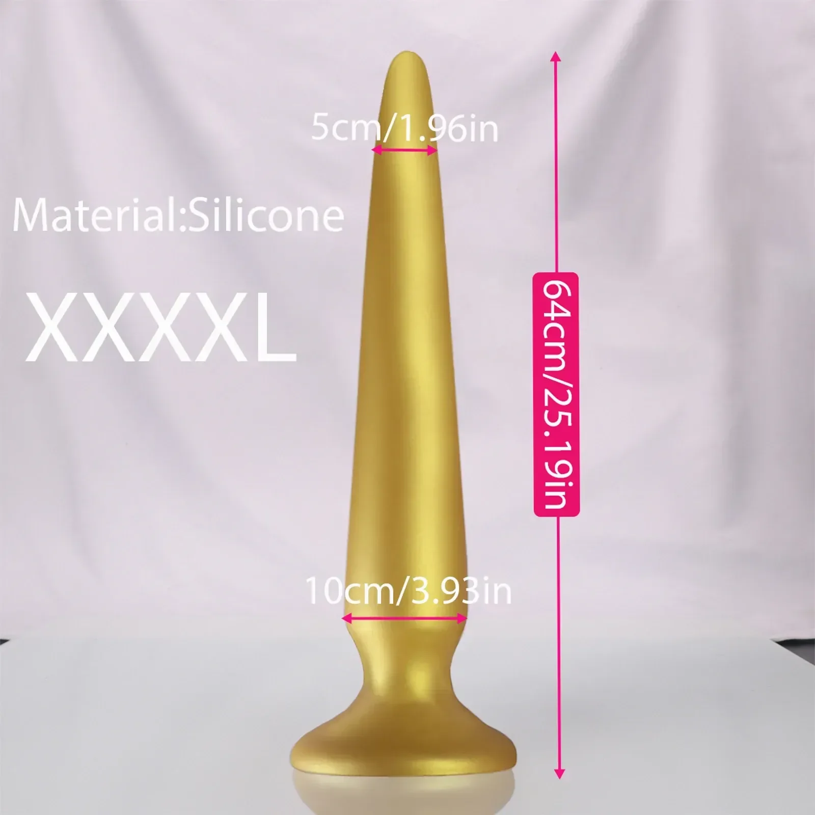 plug anal silicone expansion ventouse