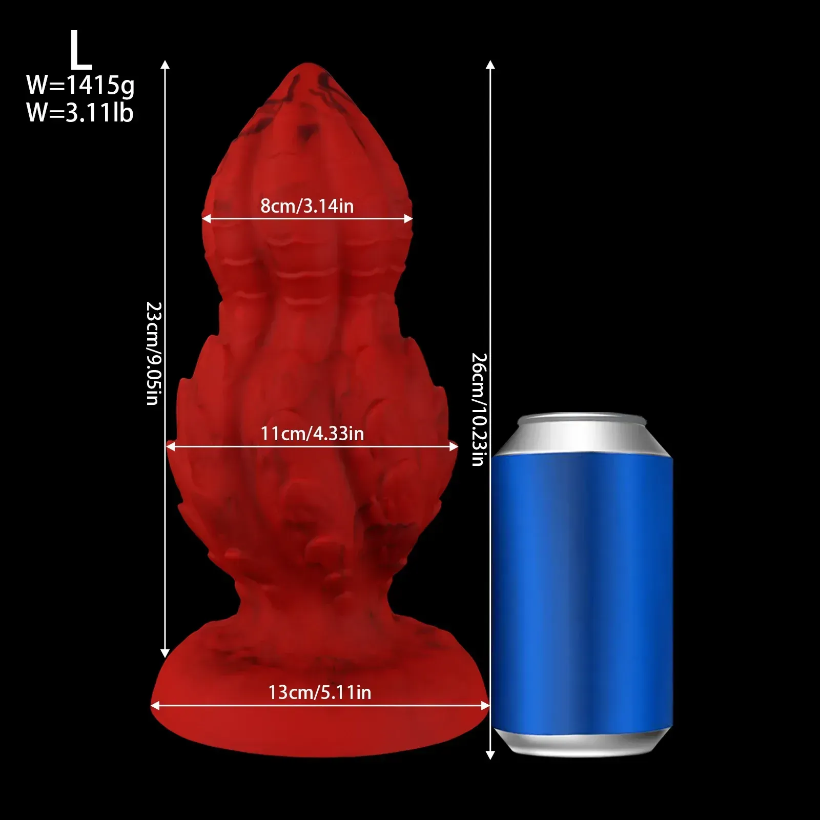 plug anal silicone liquide base ventouse