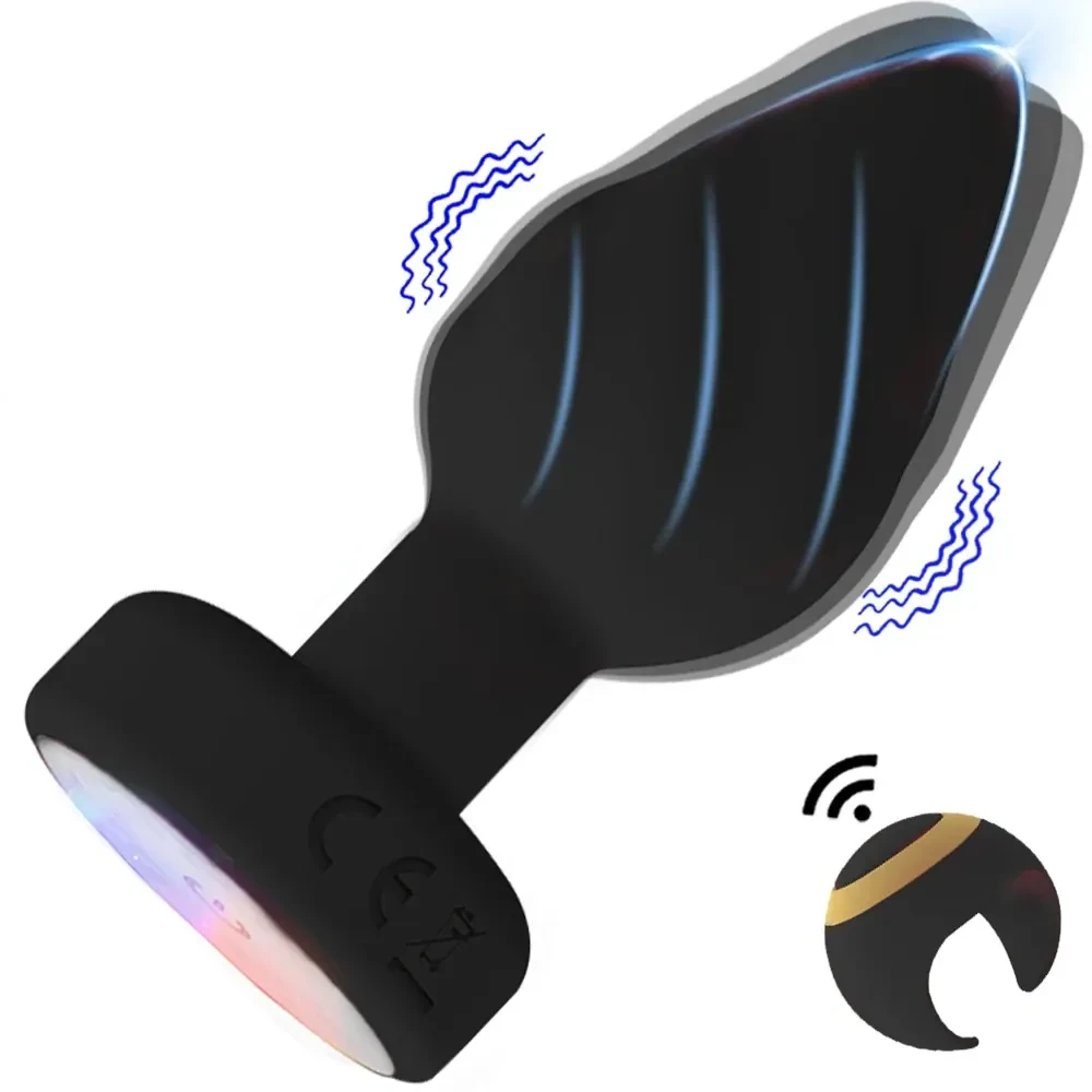 plug anal silicone medical avec telecommande