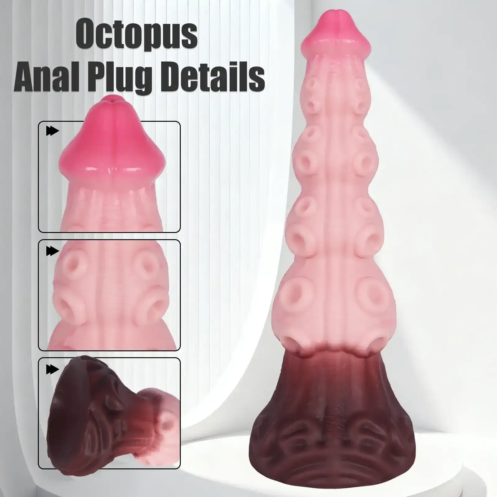 plug anal silicone medical differentes tailles 3