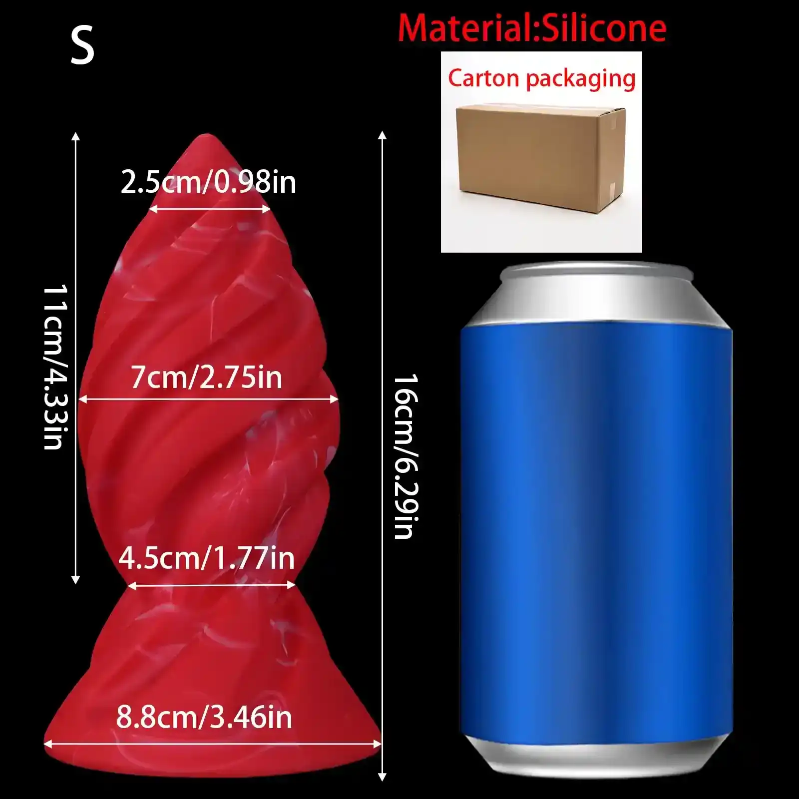 plug anal silicone medical etanche 2