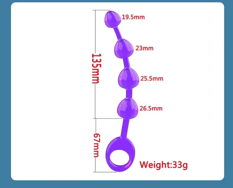 plug anal silicone medical lisse